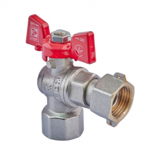 Кран кульовий з накидною гайкою KR. 1/2" (KR.223)                                           