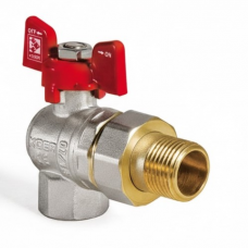 Кран кульовий з американкою KR. 1/2" ГШ Метелик (KR.228)                                   