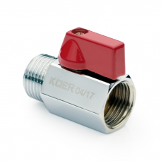 Кран кульовий приладний "МІНІ" KR. 1/2" (KR.401)                          
