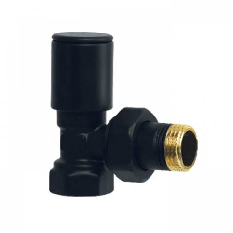 Кран для рушниковисушувача KR. 1/2" (KR.531-2.BLACK)