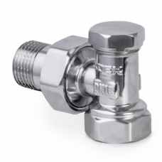 Вентиль балансувальний радіаторний KR. 1/2" х 1/2" (KR.902.CHR) Вентиль балансувальний радіаторний KR. 1/2" х 1/2" (KR.902.CHR)