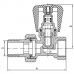 Вентиль KR. 1/2"х1/2" (KR.903.CHR.W) радіаторний Вентиль KR. 1/2"х1/2" (KR.903.CHR.W) радіаторний