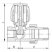 Вентиль радіаторний KR. 1/2" х 1/2" (KR.907)