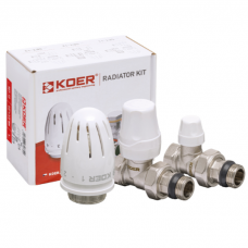 Комплект для радіатора прямий з термоголовкою ВН KR. 1/2" х 1/2" (SET-12) Комплект для радіатора прямий з термоголовкою ВН KR. 1/2" х 1/2" (SET-12)