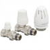 Комплект ВН KR. 1/2"х1/2" (SET-12) для радіатора прямий з термоголовкою Комплект ВН KR. 1/2"х1/2" (SET-12) для радіатора прямий з термоголовкою