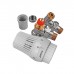 Комплект KR. 1/2" (SET-23) для радіатора з термоголовкою (клікове кріплення)