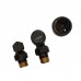Комплект KR. 1/2"х1/2" (SET-24.BLACK) для радіатора з термоголовкою