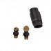 Комплект KR. 1/2"х1/2" (SET-24.BLACK) для радіатора з термоголовкою
