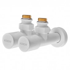 Кран KR.SET.534 WHITE подовжений кутовий
