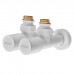 Кран KR.SET.534 WHITE подовжений кутовий