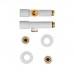 Кран KR.SET.534 WHITE подовжений кутовий
