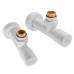 Кран KR.SET.534 WHITE подовжений кутовий