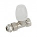 Комплект BUGATTI 1/2"х1/2" прямий з термоголовкою