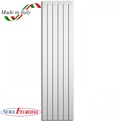 Алюмінієвий радіатор NovaFlorida LEDRO_S90 1800/90 (WHITE)