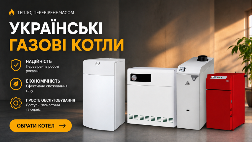 Українські газові котли
