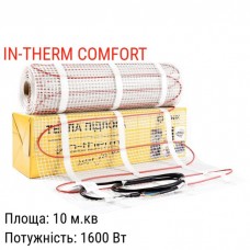Нагрівальний мат IN-THERM COMFORT TMS-160 10.0м.кв (1600Вт) Нагрівальний мат IN-THERM COMFORT TMS-160 10.0м.кв (1600Вт)
