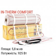 Нагрівальний мат IN-THERM COMFORT TMS-160 5.8м.кв (925Вт) Нагрівальний мат IN-THERM COMFORT TMS-160 5.8м.кв (925Вт)