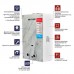 Газова колонка MIX. 10л Basic Marble (GWH-0510) димохідна