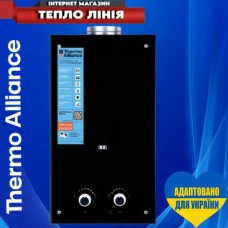 Газова колонка Thermo Alliance 10л Black Glass (JSD20-10GD) димохідна Газова колонка Thermo Alliance 10л Black Glass (JSD20-10GD) димохідна