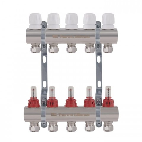 Колектор Thermo Alliance STANDART на 5 виходів (TAS235W5E) з євроконусами Колектор Thermo Alliance STANDART на 5 виходів (TAS235W5E) з євроконусами