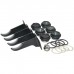 Батарейний набір Fondital 1/2" BLACK (на 4 гаки)