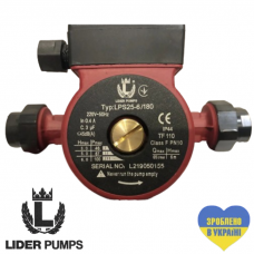 Циркуляційний насос LIDER LPS 25/6S-180 (Україна) Циркуляційний насос LIDER LPS 25/6S-180 (Україна)