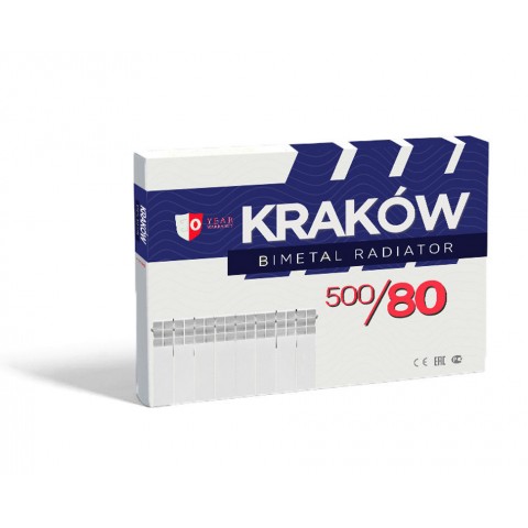 Біметалічний радіатор Krakow 500/80 (Польща)