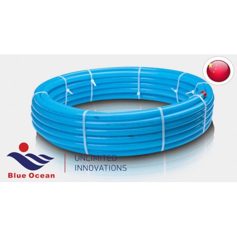 Труба для теплої підлоги BLUE OCEAN 16x2.0 мм PE-RT без кисневого бар'єру