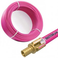 Труба для теплої підлоги Rehau RAUTITAN PINK 20×2,8 мм PEX-A з кисневим бар'єром