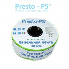 Емітерна стрічка Presto-PS "3D Tube" 7 mil 30 см-2,7 л (1000 м) Емітерна стрічка Presto-PS "3D Tube" 7 mil 30 см-2,7 л (1000 м)