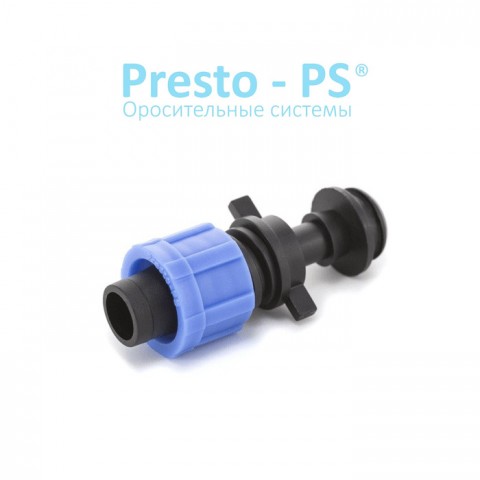 (РO-0117) Старт з гумкою Presto-PS для крапельної стрічки (упаковка 100/1100)