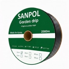 Емітерна крапельна стрічка Garden Drip 8 mill 10 см (2000 м)