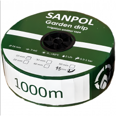 Емітерна крапельна стрічка Garden Drip 7 mill 15 см (1000 м) Емітерна крапельна стрічка Garden Drip 7 mill 15 см (1000 м)