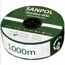 Емітерна крапельна стрічка Garden Drip 7 mill 20 см (1000 м) Емітерна крапельна стрічка Garden Drip 7 mill 20 см (1000 м)
