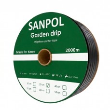 Емітерна крапельна стрічка Garden Drip 8 mill 20 см (2000 м) Емітерна крапельна стрічка Garden Drip 8 mill 20 см (2000 м)