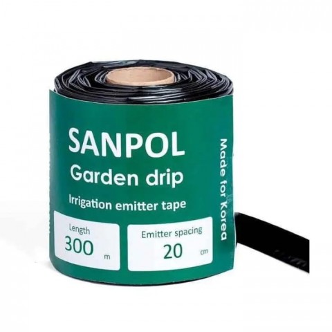 Емітерна крапельна стрічка Garden Drip 8 mill 20 см (300 м)
