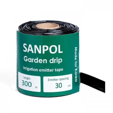 Емітерна крапельна стрічка Garden Drip 8 mill 30 см (300 м)