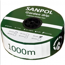 Емітерна крапельна стрічка Garden Drip 7 mill 50 см (1000 м) Емітерна крапельна стрічка Garden Drip 7 mill 50 см (1000 м)