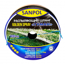 Спрей-стрічка "ТУМАН" GOLDEN SPRAY 0,2мм Ø32 (50 м) Спрей-стрічка "ТУМАН" GOLDEN SPRAY 0,2мм Ø32 (50 м)