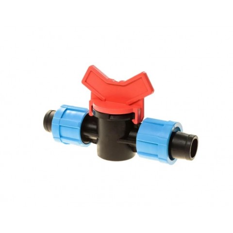 (SL-011-5) Кран прохідний для крапельної стрічки (упаковка 50/500)