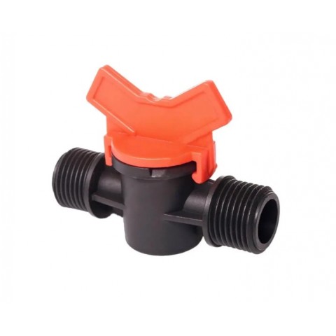 (SL-011-8) Кран із зовнішніми різьбами 1/2"х 1/2" для поливу (упаковка 70/700)