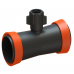 (SoTVR LFT-250x ½"x 250) Трійник для рукава LFT с ВР 2-1/2"х½"х 2-1/2" 