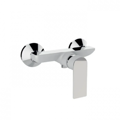 Змішувач для душу ALEX 003 WHITE-CHROME (HB9565)