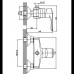 Змішувач для душу HANSBERG 003 (HB0176)