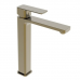 Змішувач для умивальника KUBUS 001 BRUSHED GOLD (HB9623)