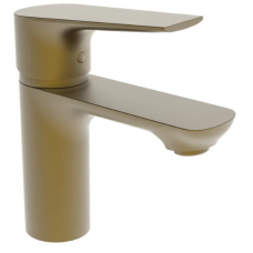 Змішувач для умивальника MILANO 001 BRUSHED GOLD (HB9619)