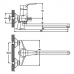 Змішувач для ванни ZEON 006 (HB0410)