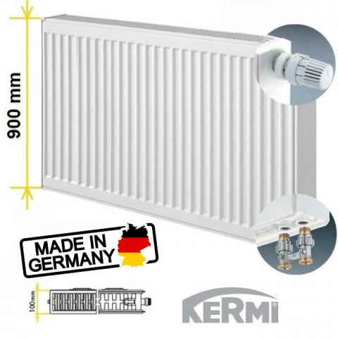 Сталевий радіатор Kermi FTV 22 тип 900/1000 (нижнє підключення)
