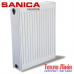 Сталевий радіатор Sanica 22 тип 500/500 ( бічне підключення) Туреччина