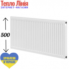 Сталевий радіатор Teknik 11 тип 500/500 (бічне підключення) Україна